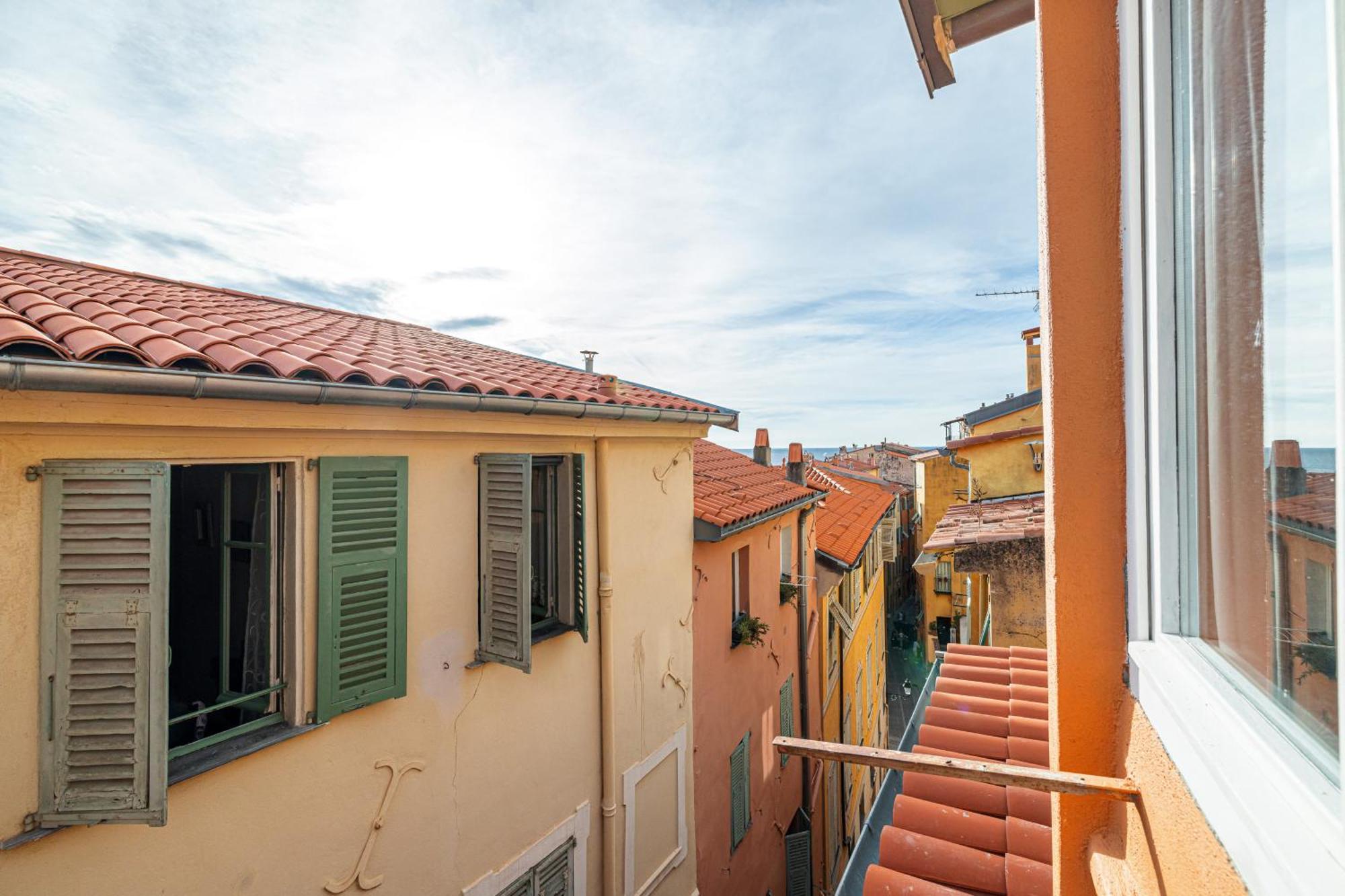 Le Bougainvillier Menton Vieille Ville Exteriér fotografie